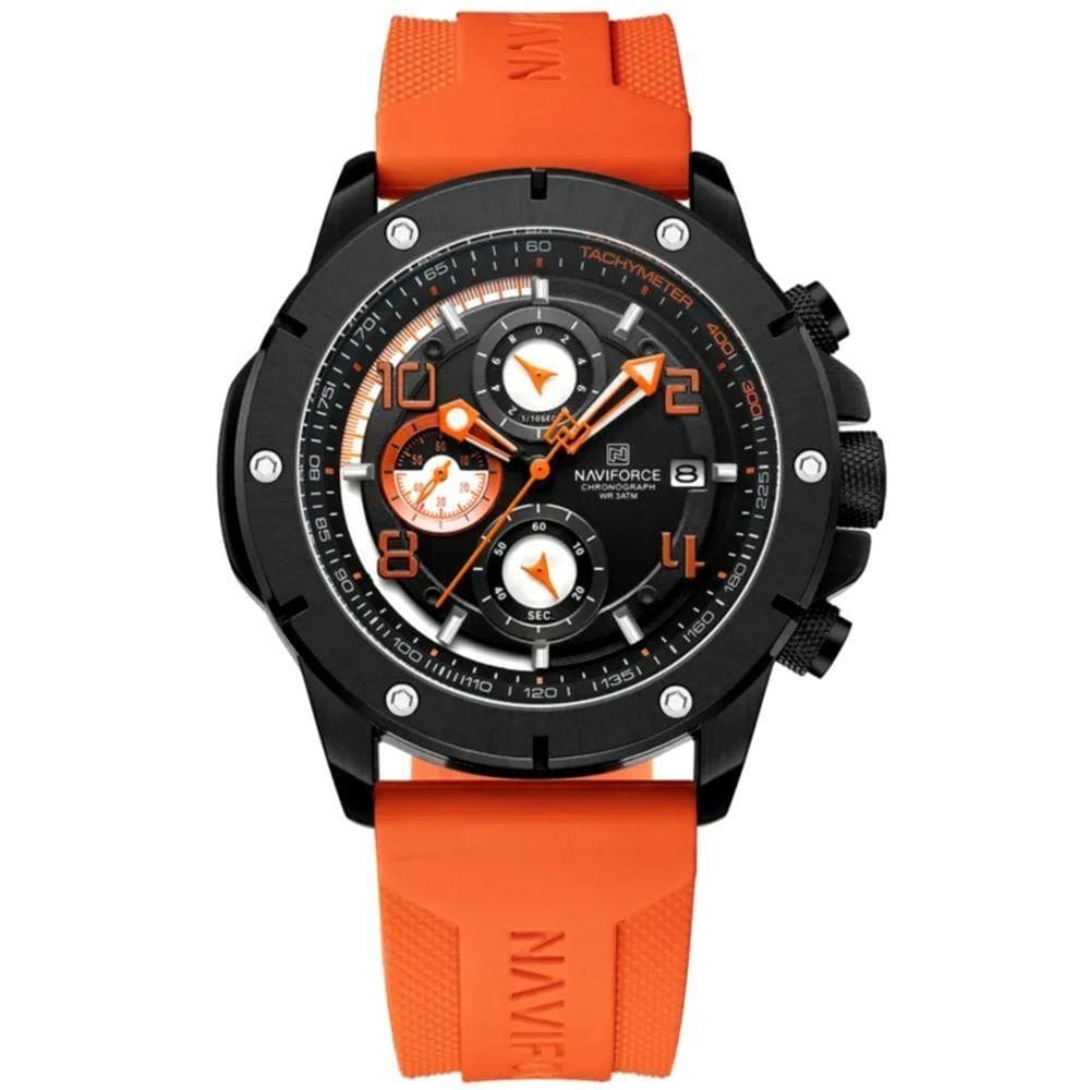 Relógio De Quartzo Masculino Laranja