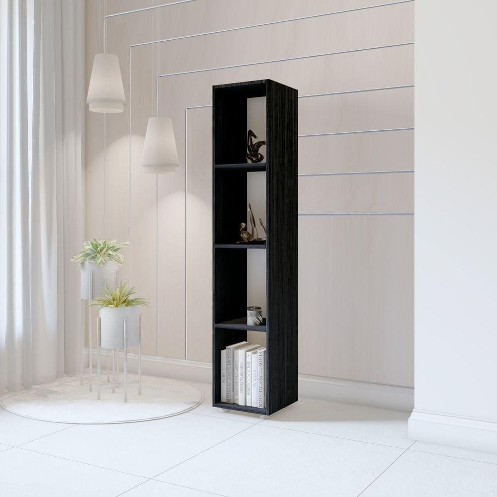 Estante 04 Nichos Delta preto