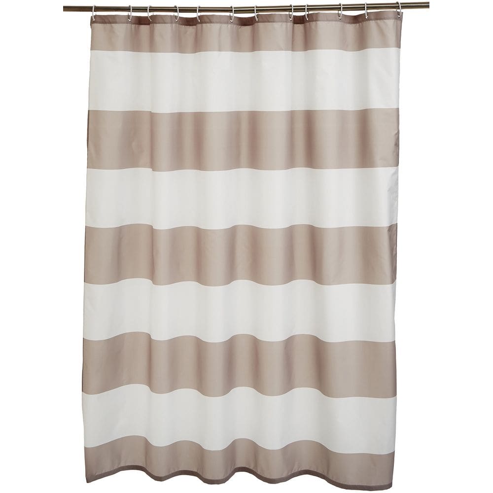 Cortina de chuveiro Amazon Basics resistente à água 180x180cm Light