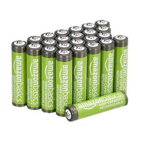 Baterias recarregáveis Amazon Basics AAA 850mAh (pacote com 24)