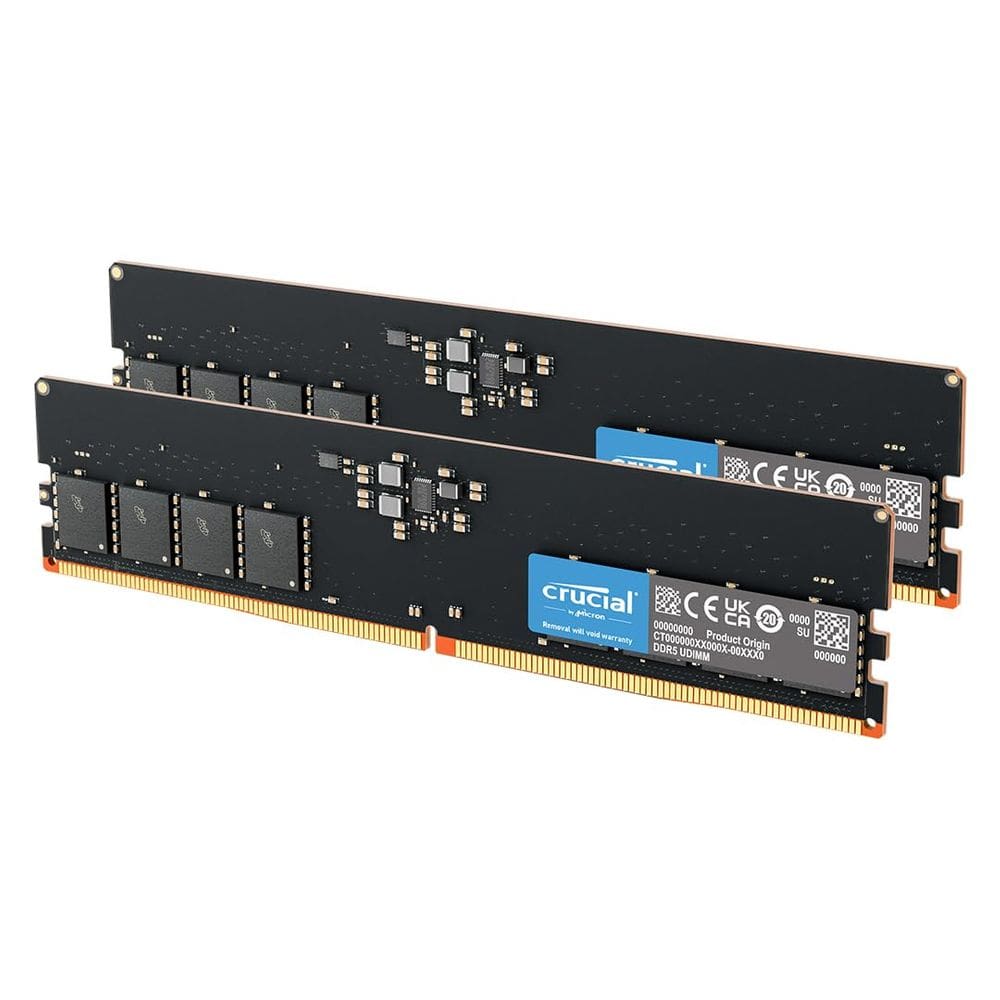 Kit RAM Crucial de 64 GB (2x32 GB) Desktop DDR5 4800 MHz CL40