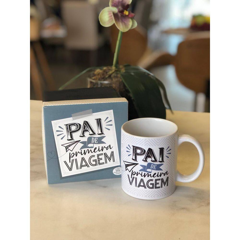 Caneca Cerâmica Pai De Primeira Viagem