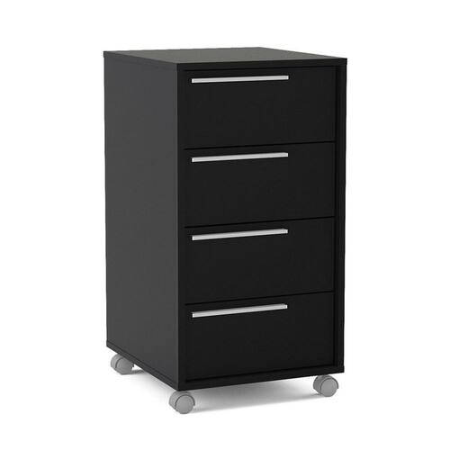 Gaveteiro Maia 4 GV Preto - Preto