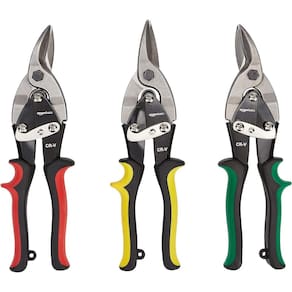 Conjunto de recortes de aviação Amazon Basics de 3 peças à esquerda, à direita e à alça