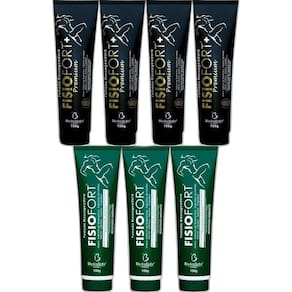 Kit 4 Pomada Fisiofort Premium 150G 3 Pomada Fisiofort 150G