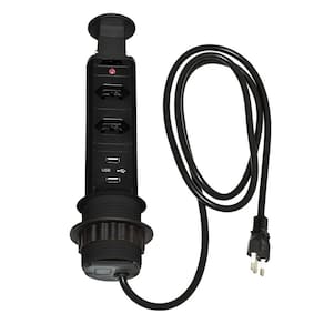 Pix Torre Tomada C/2 Tom 2p+T + 2 Usb Preta 3.650.7296
