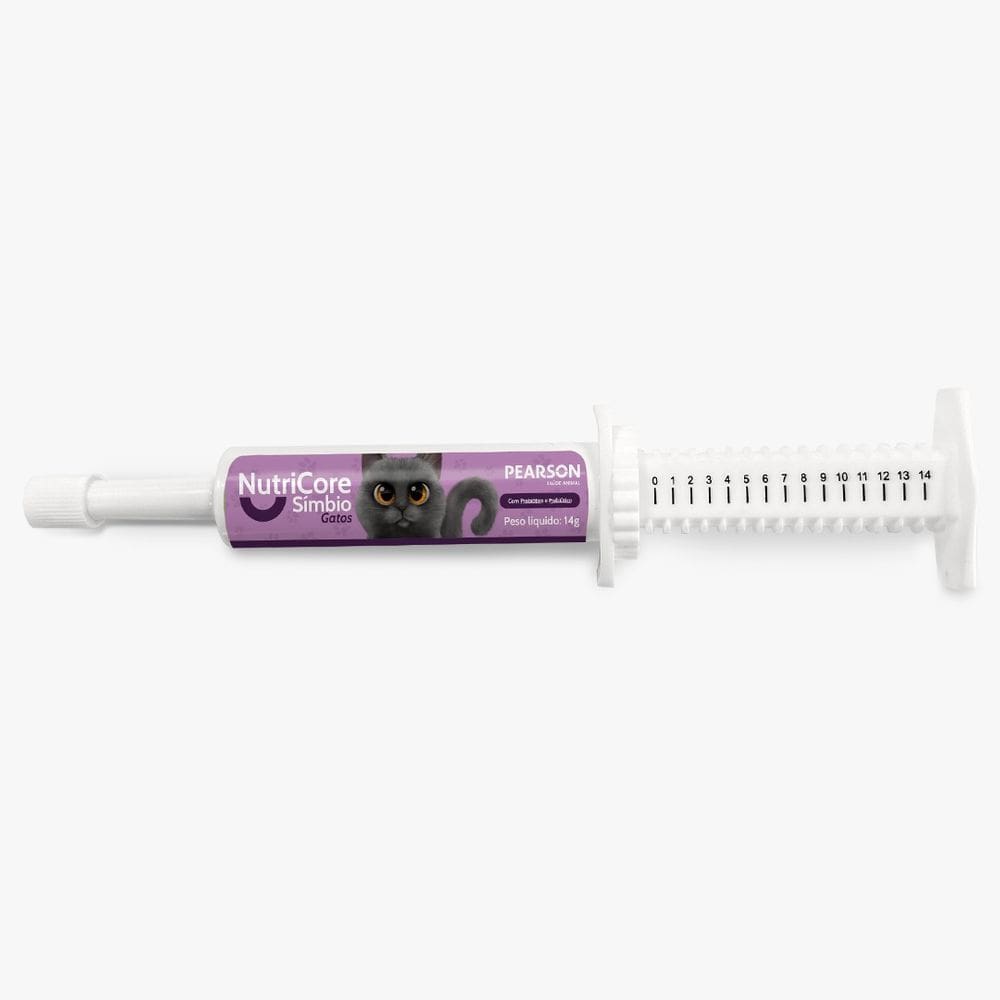 Suplemento Simbiótic Nutricore Simbio para Gatos 14g Pearson