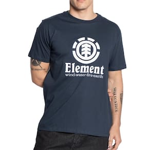 Camiseta Element Vertical Color SM25 Masculina Marinho