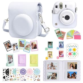 Pacote de acessórios CAIYOULE para Fujifilm Instax Mini 12 - Branco