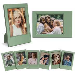Mini molduras para fotos HIYQIN 2x3, pacote com 8, compatível com Fujifilm Gree