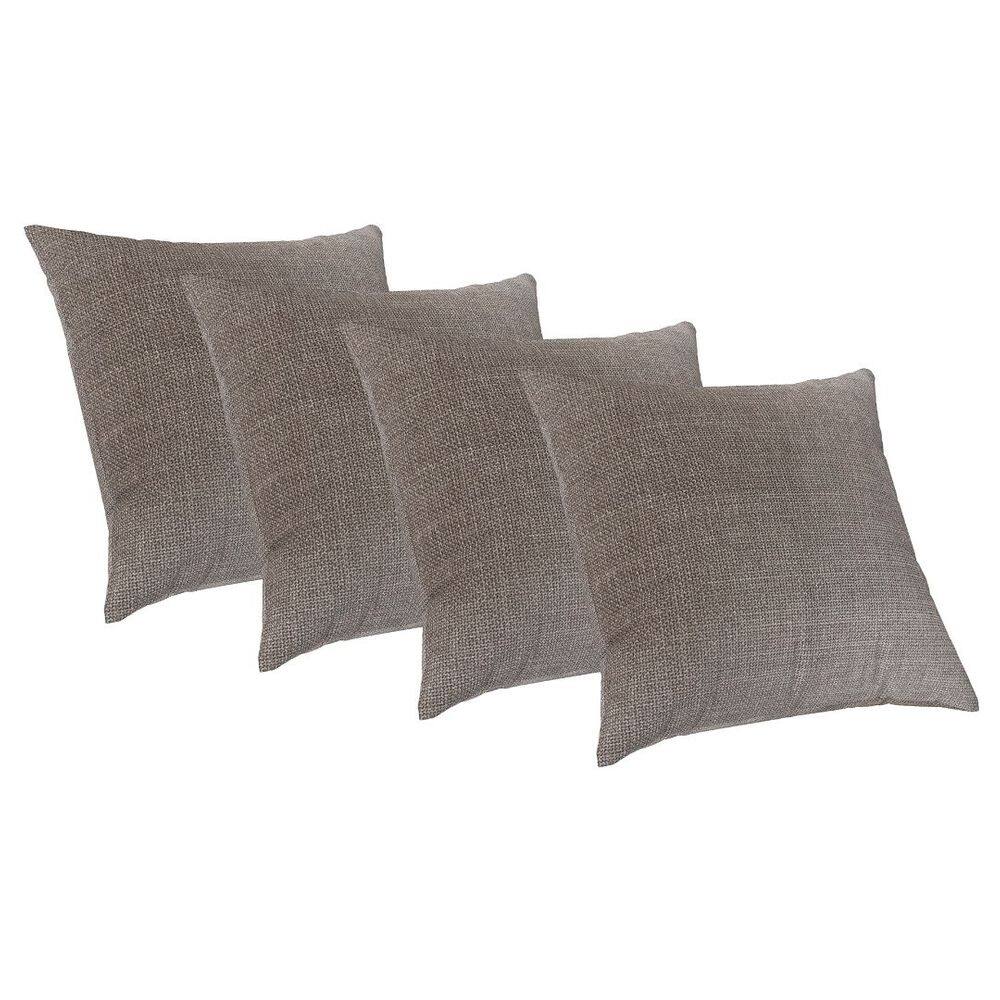 04 Capas para Almofadas SANTORINI 50cmx50cm Nude
