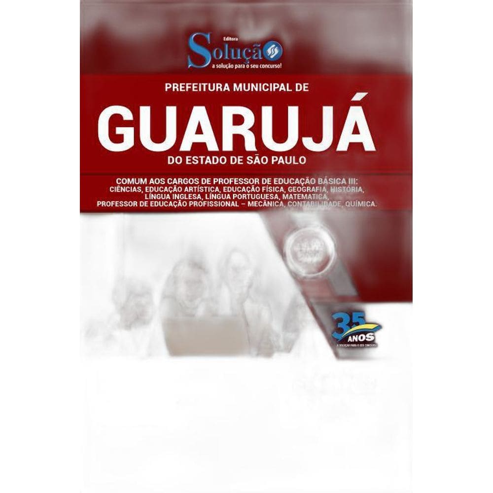 Apostila Guarujá-Sp 2020 - Comum Professor