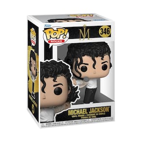 Boneco colecionável Funko Pop! Rocks Michael Jackson Superbow