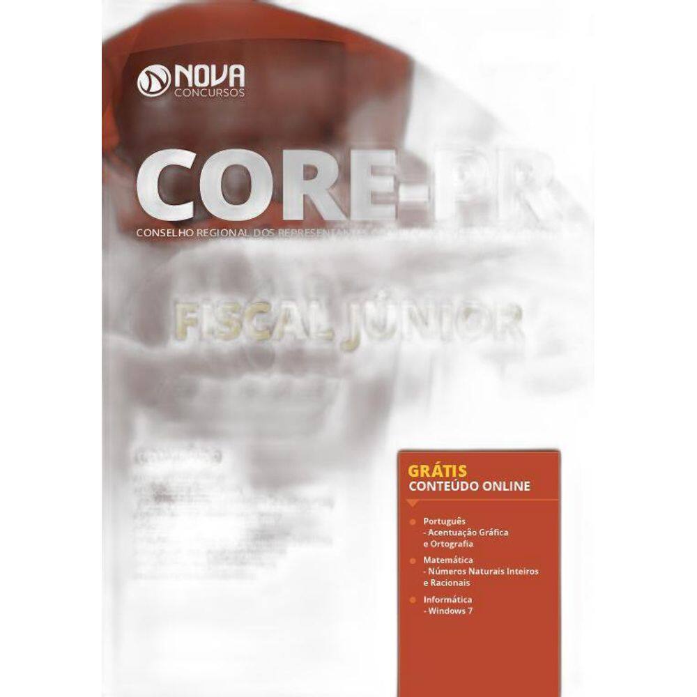 Apostila Core Pr - Fiscal Júnior - Representantes Comerciais
