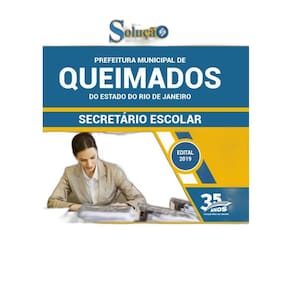Apostila Queimados Rj 2019 - Secretário Escolar