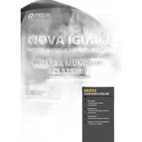 Apostila Nova Iguaçu Rj - Guarda Municipal - Classe Iii