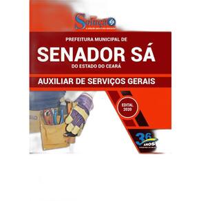 Apostila Concurso Senador Sá Ce Auxiliar De Serviços Gerais