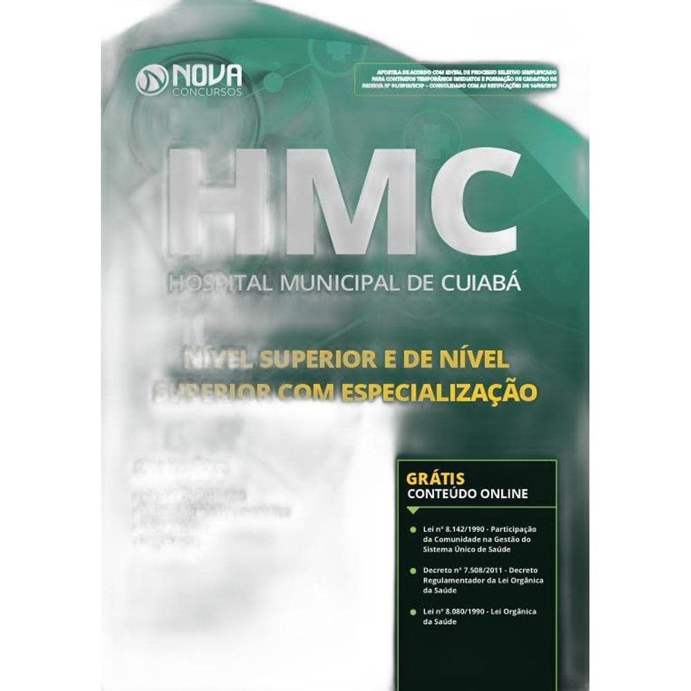 Apostila HCM 2019 Nível Superior com Especialização