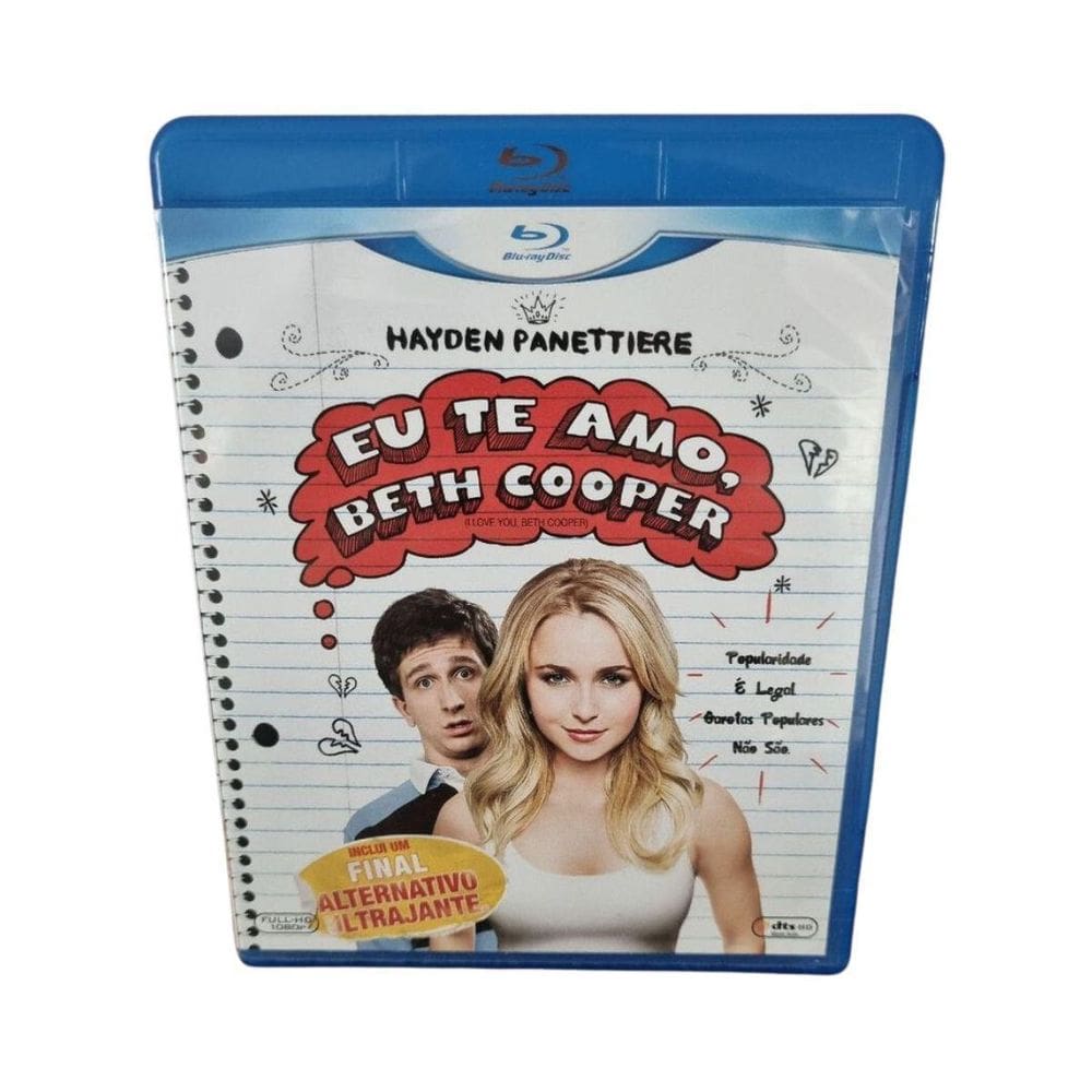 Eu Te Amo, Beth Cooper - Blu-Ray Fox 2009