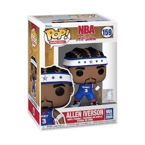 Boneco de vinil Funko Pop! Allen Iverson All-Star, lendas da NBA