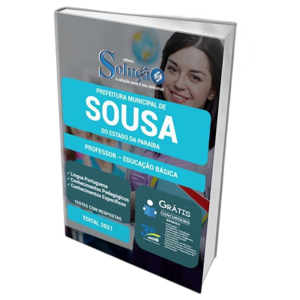 Apostila Prefeitura Sousa Pb - Professor De Educação Básica