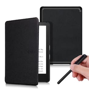 Case Couro Premium Para Kindle 12 Básico 6.0 + Caneta Touch