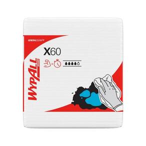 Pano Multi Uso Para Limpeza Geral Wypall X60 50 Folhas