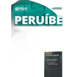 Apostila Prefeitura De Peruíbe Sp 2019 - Enfermeiro