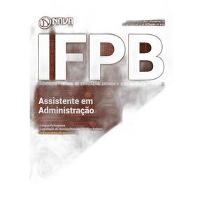 Apostila IFPB 2019 - Assistente em Administração