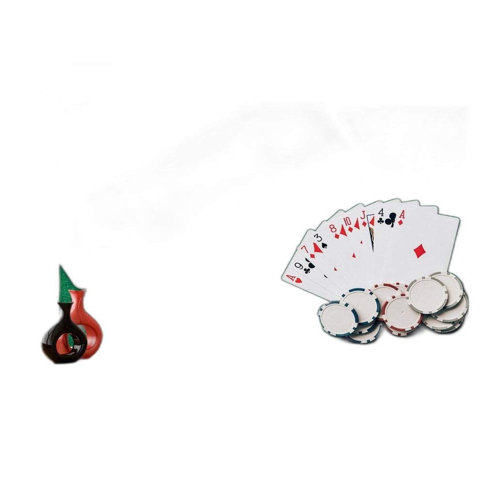 Papel De Parede 3D Salão De Jogos Cartas Poker 3,5M Jcs88