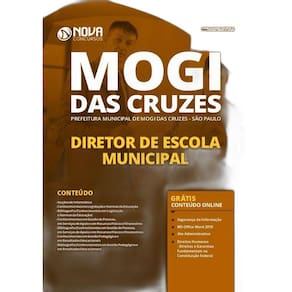 Apostila Concurso Mogi Das Cruzes - Diretor Escola Municipal