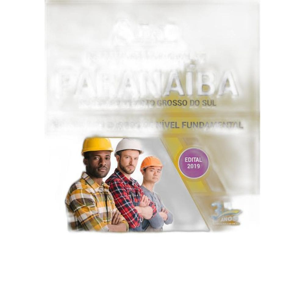 Apostila Paranaíba Ms 2019 Cargos De Nível Fundamental