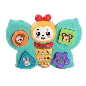 Brinquedo Borboleta Com Teclas Musicais Para Bebê