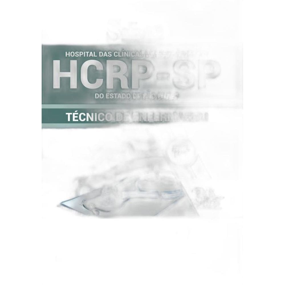 Apostila Concurso Hcrp Sp - Técnico De Enfermagem