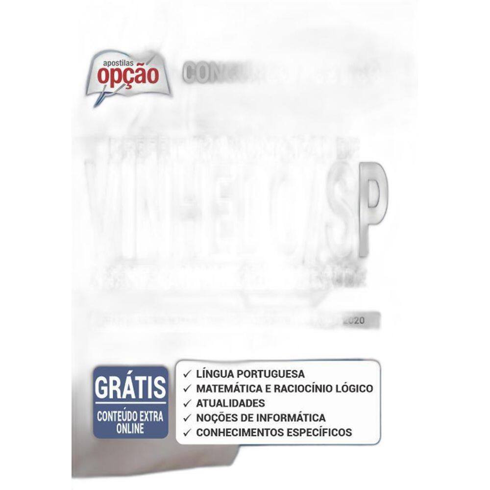 Apostila Prefeitura Vinhedo Sp - Agente Comunitário De Saúde