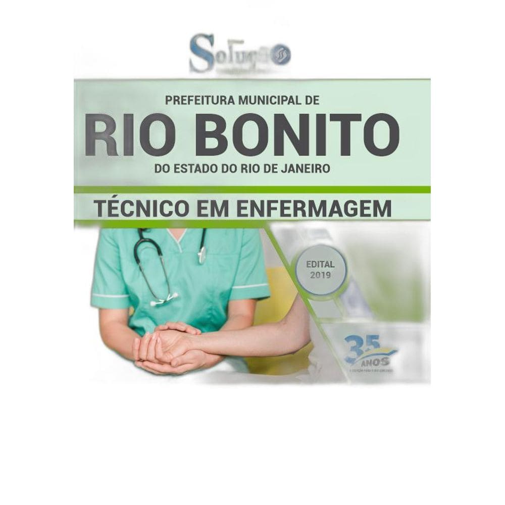 Apostila Prefeitura Rio Bonito Rj 2019 Técnico Em Enfermagem