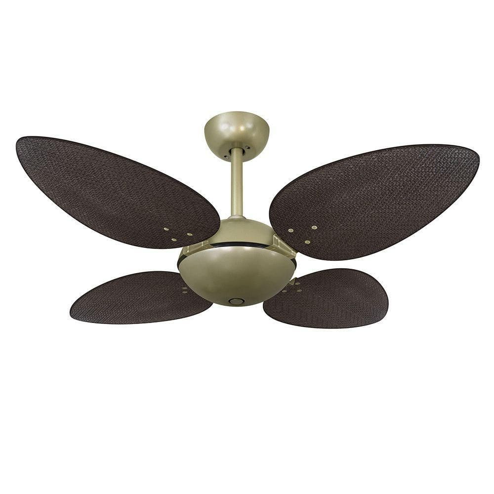 Ventilador Teto Volare Gold Office 4 Pás Tabaco 110V