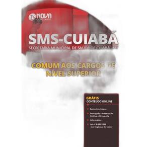 Apostila Cuiabá Mt Sms 2019 - Cargos De Nível Superior