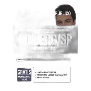 Apostila Conderg Sp Samu Sp Escriturário 1 Motorista Tarm