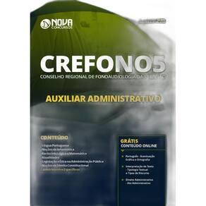 Apostila Crefono 5ª Região - Auxiliar Administrativo