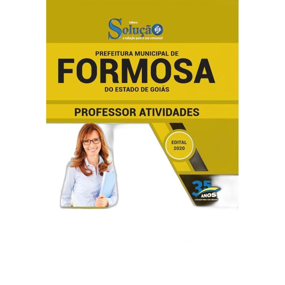 Apostila Prefeitura Formosa Go - Professor Atividades