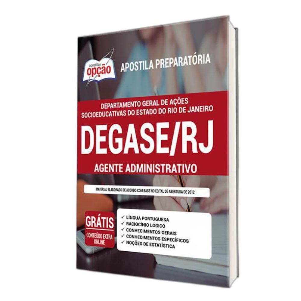 Apostila Departamento Degase Rj - Agente Administrativo