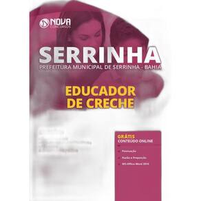 Apostila Prefeitura Serrinha Ba - Educador De Creche