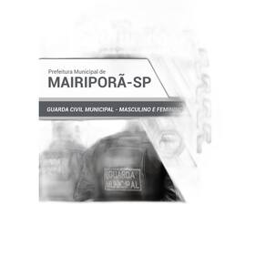 Apostila Mairiporã SP 2018 - Guarda Civil Municipal