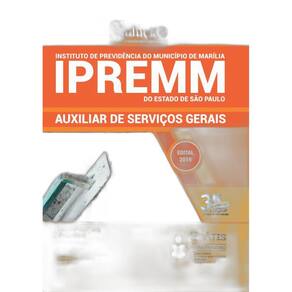 Apostila IPREMM 2019 Auxiliar Serviços Gerais