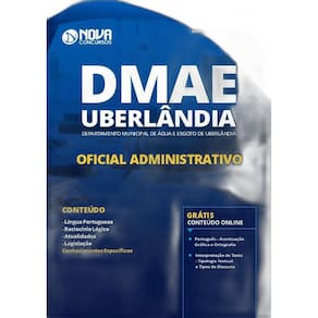 Apostila Dmae Uberlândia Mg - Oficial Administrativo