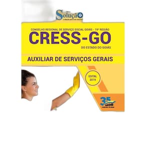Apostila Concurso CRESS GO 2019 Auxiliar Serviços Gerais
