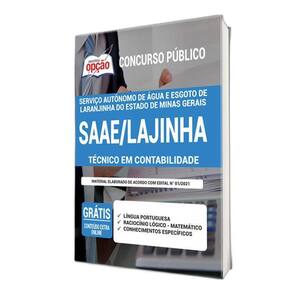 Apostila Concurso Saae Lajinha - Técnico Em Contabilidade