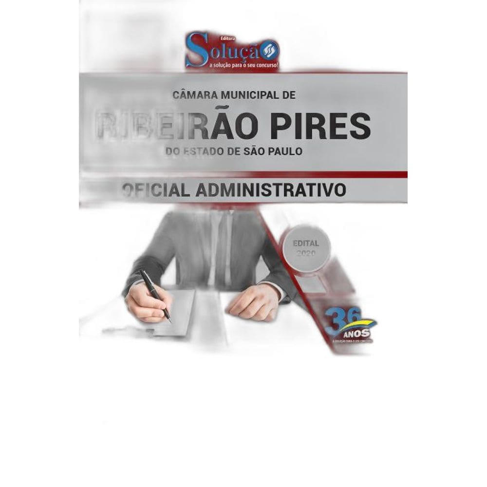 Apostila Câmara Ribeirão Pires Sp - Oficial Administrativo