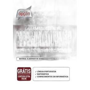 Apostila Caraguatatuba Sp - Agente Administrativo Câmara